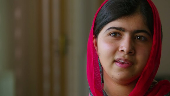 Malala in HE NAMED ME MALALA