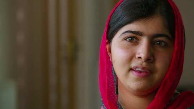 Malala in HE NAMED ME MALALA