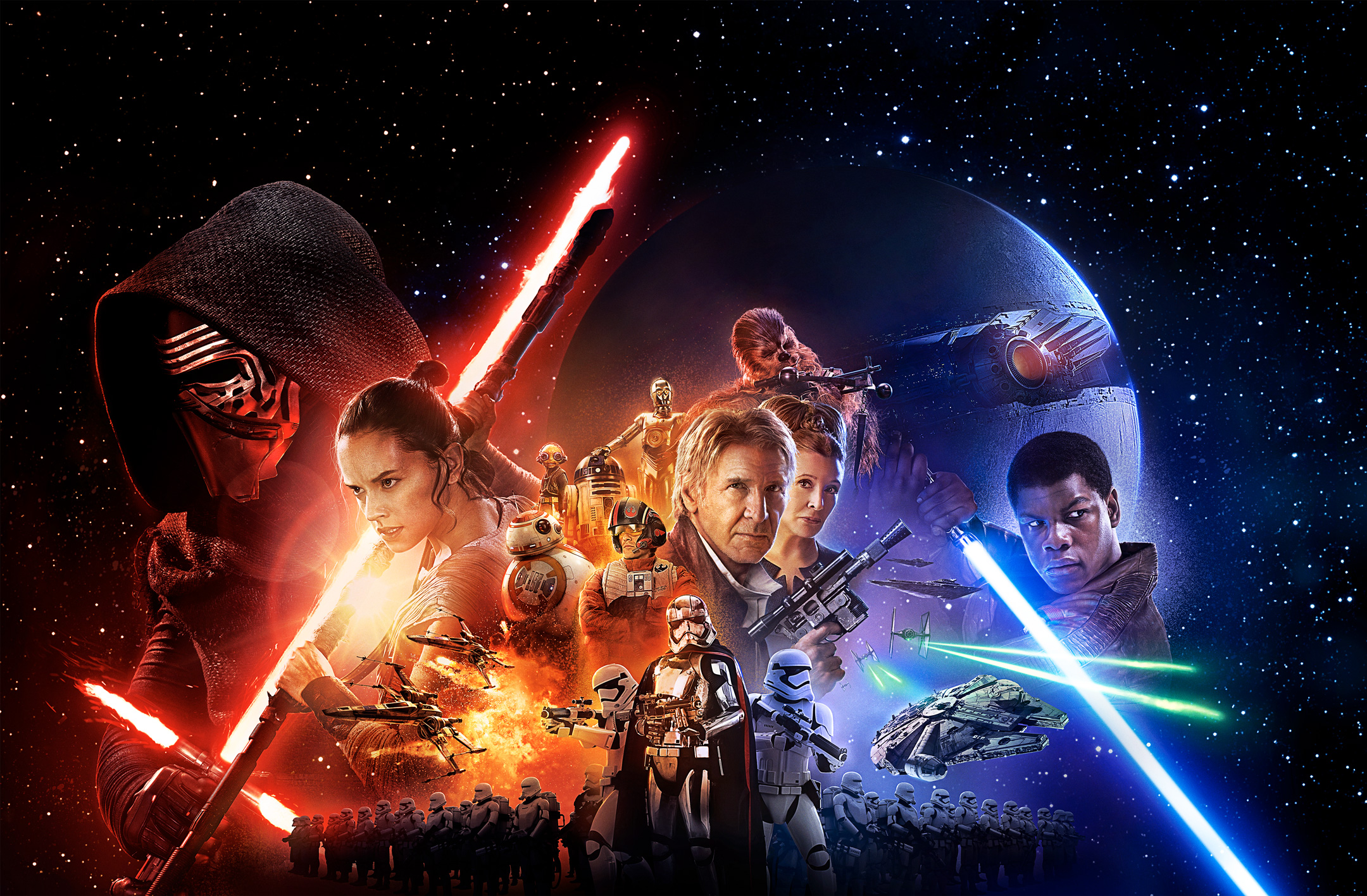 STAR WARS: THE FORCE AWAKENS poster