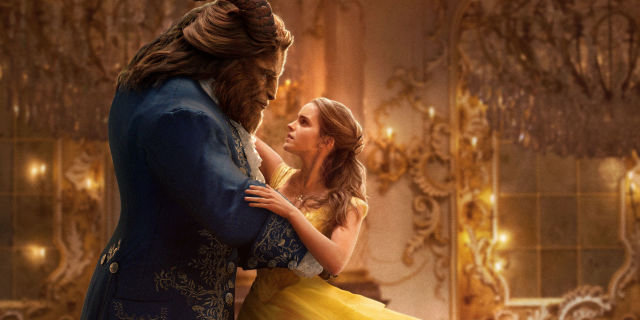 Dan Stevens and Emma Watson in BEAUTY AND THE BEAST
