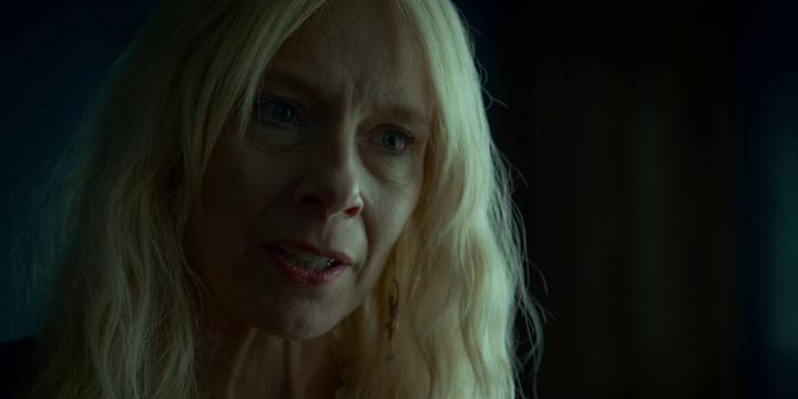 Amy Ryan looks angry in the movie LOST GIRLS.